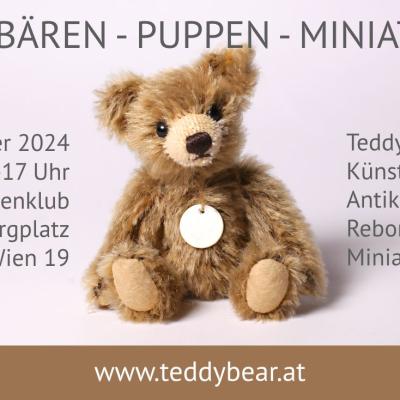 Teddybaeren Puppen Miniaturen Boerse Wien Teddybear.at