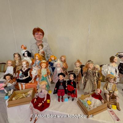 Wien Teddybaeren Puppen Miniaturen Boerse 2023 163