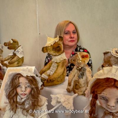 Wien Teddybaeren Puppen Miniaturen Boerse 2023 241