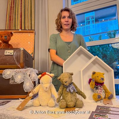 Wien Teddybaeren Puppen Miniaturen Boerse 2023 274