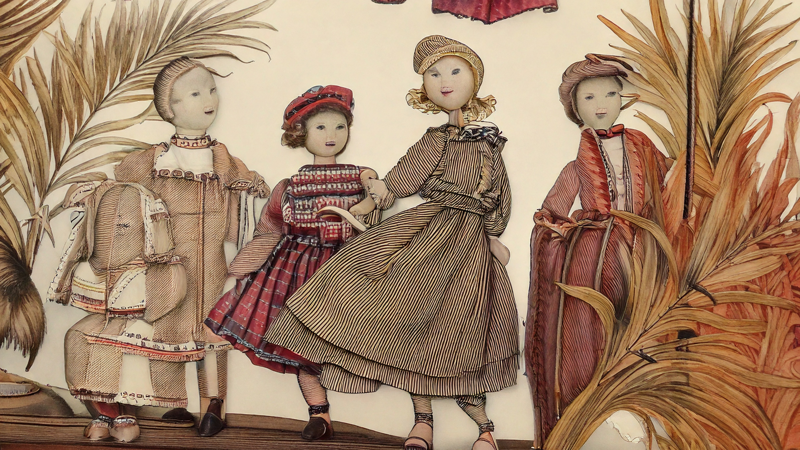 Symbolbild mehrerer Puppen